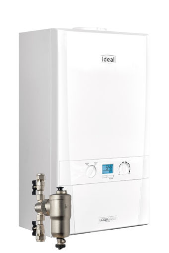Picture of Ideal Logic Max 12kw Heating Only Boiler Natural Gas *(New Release 2023 - 228400 Ideal Logic Max Heat2 12kw Only Boiler - 10267101)