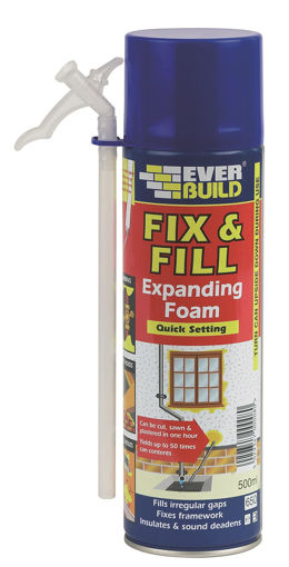 Picture of Everbuild Fix & Fill Expanding Foam 500ML
