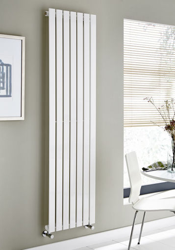 Picture of Kartell Boston Design Radiator 1200mm x 410mm - White