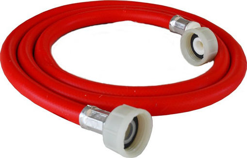 Picture of Washing Machine Hose 2.5m Red