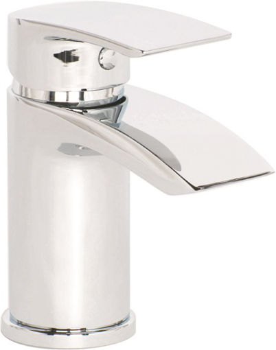 Picture of Coll Mono Basin Mixer & Push Waste CP