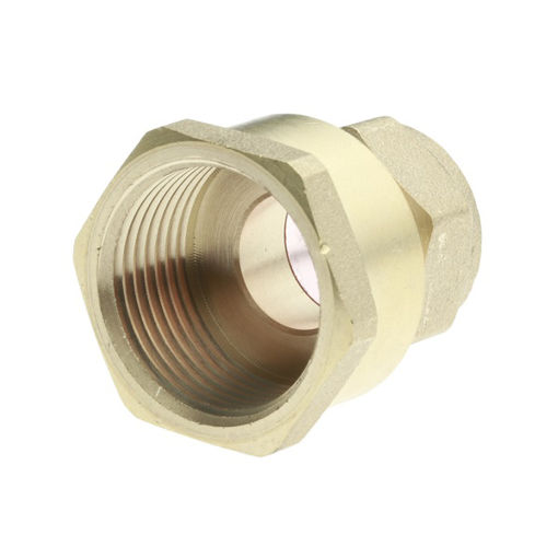 Picture of Compression 10mm x 1/4" Straight Connector Female Iron