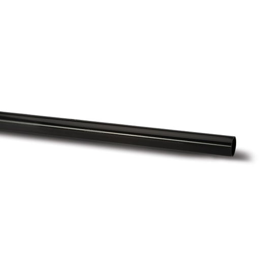 Picture of Polypipe ABS 40mm x 3mtr Solvent Pipe - Black