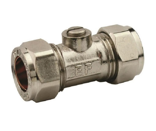 Picture of 15mm Chrome Plated Isolating Valve