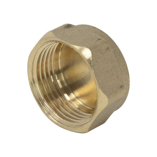 Picture of 1/4" Brass Cap