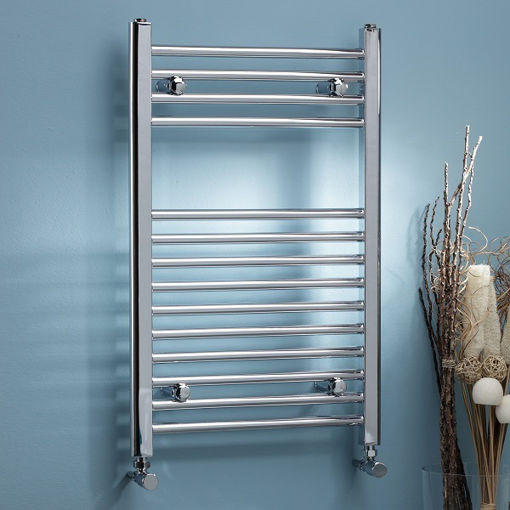 Picture of Kartell 600mm x 800mm (22MM) CP Straight Towel Rail
