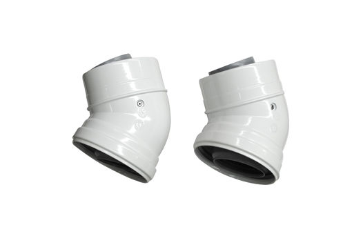 Picture of Ideal Flue Elbow 45 Degree Kit (60/100) (Pair)