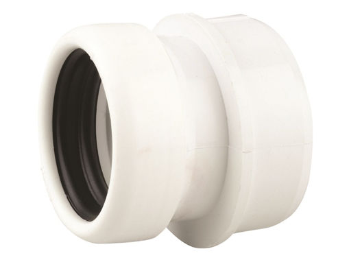 Picture of Wavin OsmaSoil 2S399W Ring Seal Boss Adaptor (40mm) White