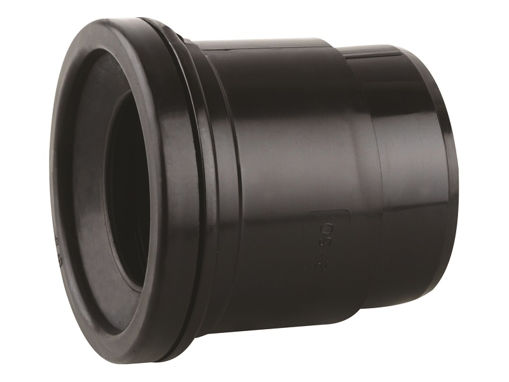 Picture of Wavin OsmaSoil 2S402B Ring Seal Boss Adaptor (50mm) Black