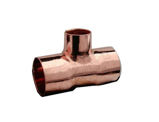 Picture of End Feed 15mm x 15mm x 10mm Reducer Tee