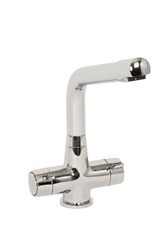 Tweed Cruciform Kitchen Sink Mixer CP