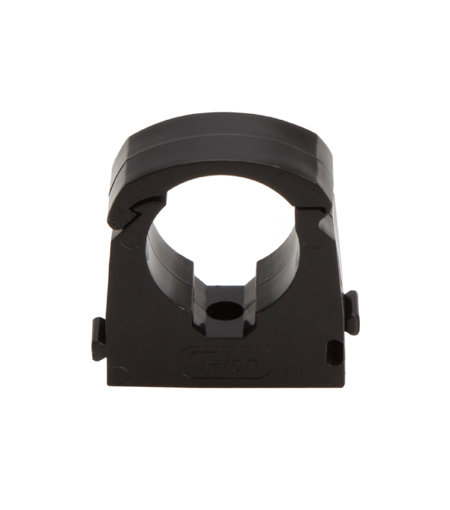 (100) Talon 22mm Single Hinged Clip Black