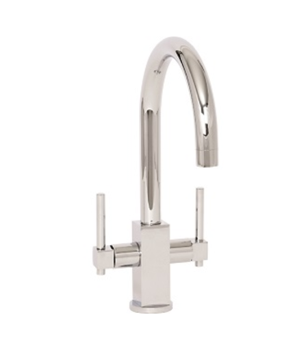 Crail Twin Lever Kitchen Sink Mixer CP