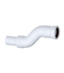 Viva 1½"  40mm 180mm Short Flexible Fitting - Compression x Plain Spigot