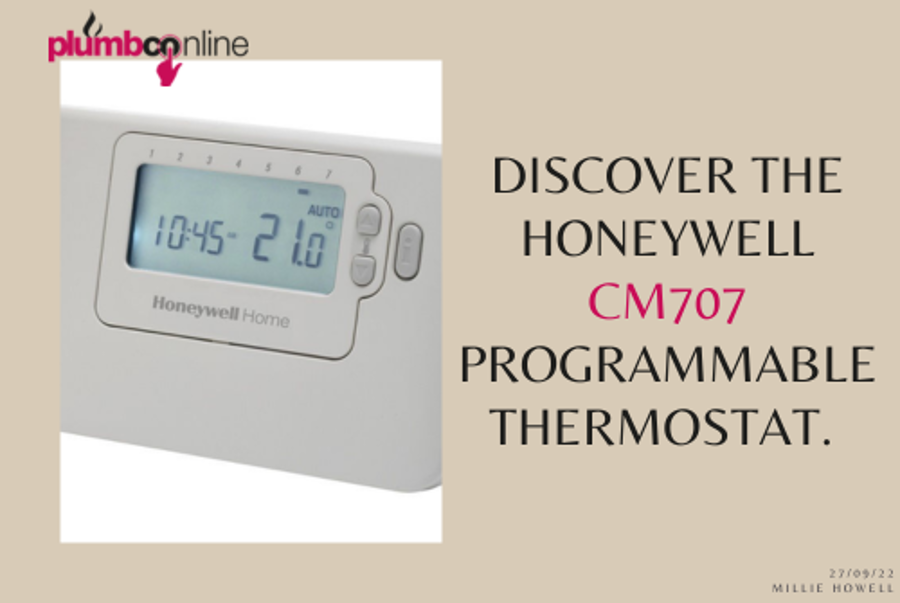Discover the Honeywell CM707 Programmable Thermostat | Plumbco Online