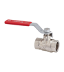 1 1/2"" Female Thread Red Lever Ball Valve