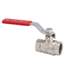 1 1/2"" Female Thread Red Lever Ball Valve