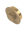 1" Brass Flange Plug