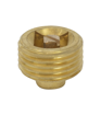 1/2" Brass Air Vent Plug