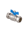 Blue Butterfly 22mm Full Bore Isolation Valve