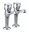 Bristan Value High Neck Pillar Taps VAC HNK C MT