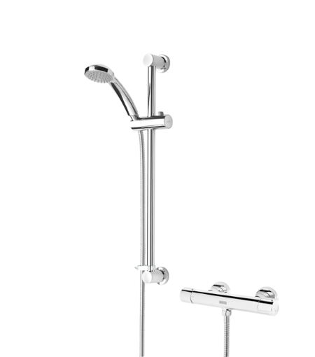 FRENZY Thermostatic Bar Shower with Multi Function Handset