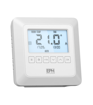 EPH Battery Operated Programmable Thermostat with Lockable Keypad & Limitable Temperature Range.