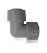 Polypipe Polyplumb 15mm 90 Degree Elbow - Grey