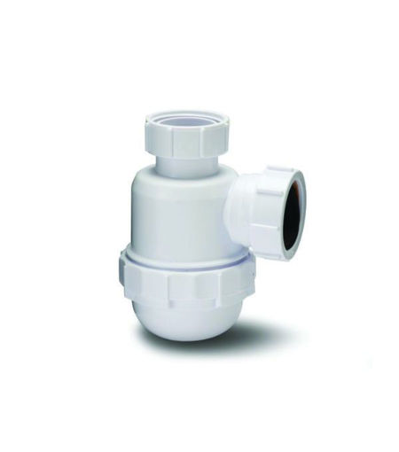 Polypipe Bottle Trap 32mm with 38mm Seal White WP37