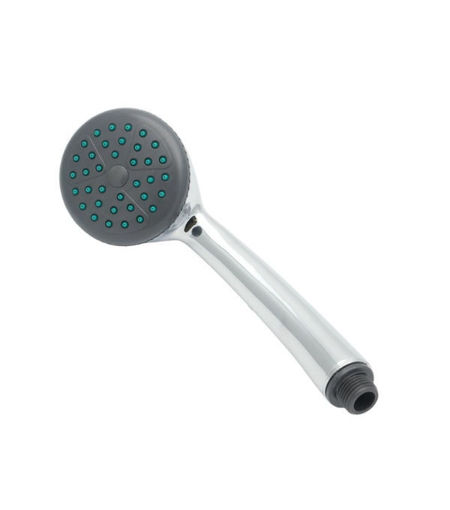 Single spray shower head - chrome (SKU8)