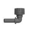 Polypipe Polyplumb 15mm Spigot 90 Degree Elbow - Grey