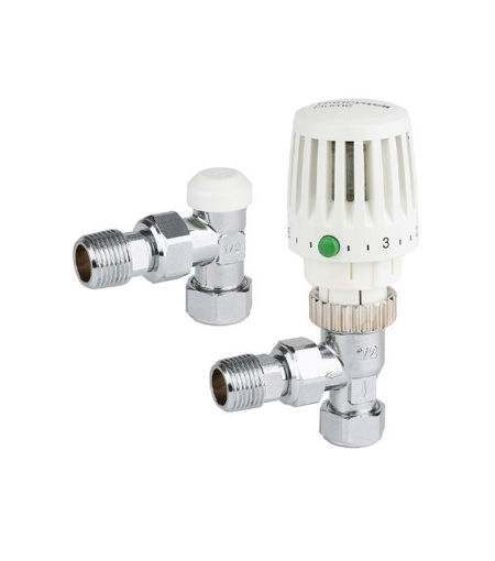 Honeywell Valencia angled TRV & L/S With DO Pack With Elbows VTL120-15A-DP