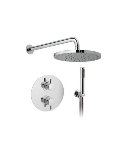 Infinita Nerida 2 Outlet Thermostatic Concealed Shower Package