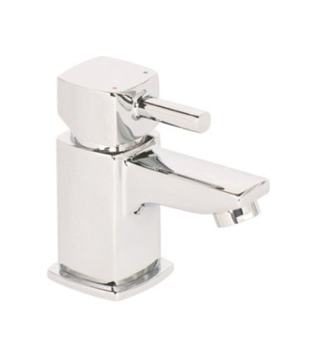 Skye Mini Mono Basin Mixer & Clicker Waste