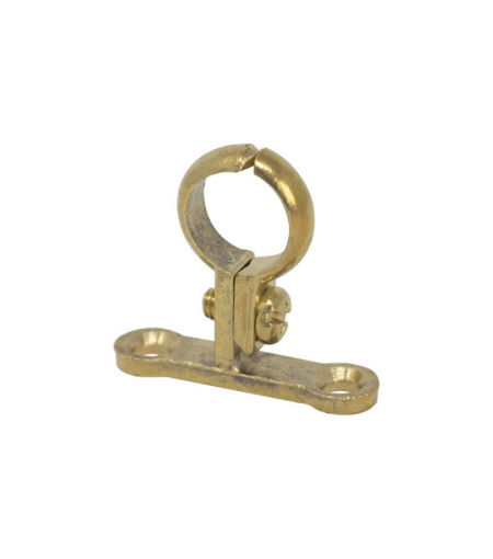 15mm Cast Brass Screw Clip