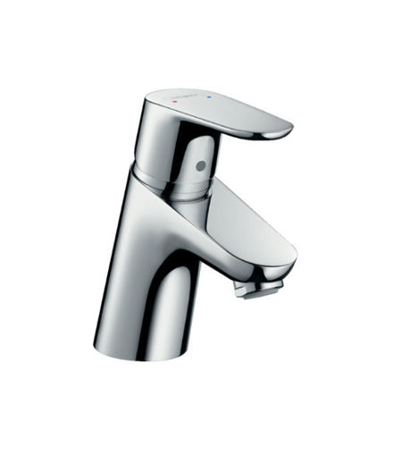 Focus Single lever basin mixer 70 with pop-up waste