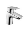 Logis Single lever basin mixer 70 with push-open waste