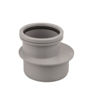 Wavin OsmaSoil 4S095G S/S Reducer 110mm x 82mm Grey