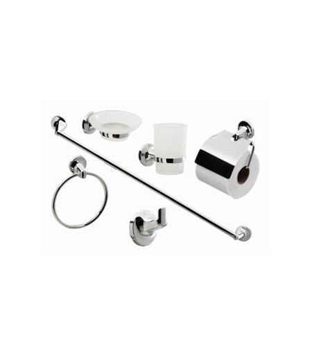 Cassellie 6 Piece Bathroom Accesory Set - ACP001