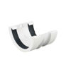 Wavin Osma RoundLine OT005W Gutter Union & Brkt White