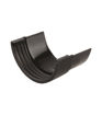 Wavin Osma RoundLine OT008B Gutter Conn x CI Black