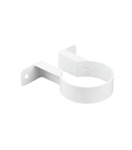 Wavin Osma RoundLine OT034W 68mm Pipe Bracket White