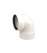 Wavin Osma Soil 110mm Pan Conn 90° S/W White