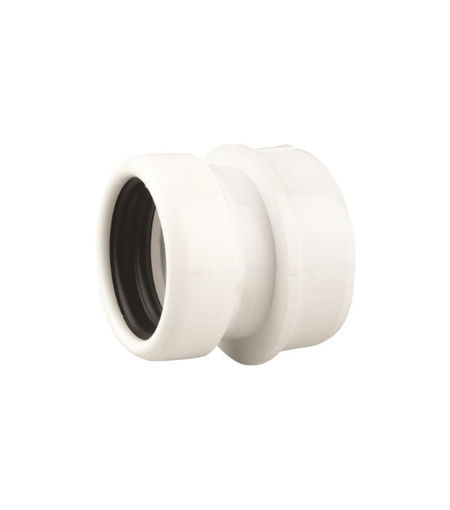 Wavin OsmaSoil 2S399W Ring Seal Boss Adaptor (40mm) White