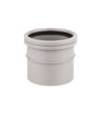 Wavin OsmaSoil 4S124G S/SW Single Socket 110mm Grey
