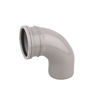 Wavin OsmaSoil 4S161G S/S Bend 87.5 deg 110mm Grey