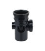 Wavin OsmaSoil 4S274B S/S Bossed Access Pipe 110mm Black