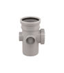 Wavin OsmaSoil 4S274G S/S Bossed Access Pipe 110mm Grey