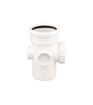 Wavin OsmaSoil 4S274W S/S Bossed Access Pipe 110mm White
