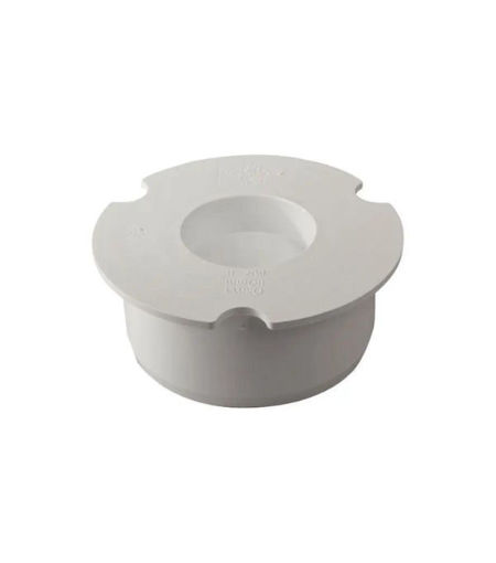 Wavin OsmaSoil 4S296W P/E Socket Plug White